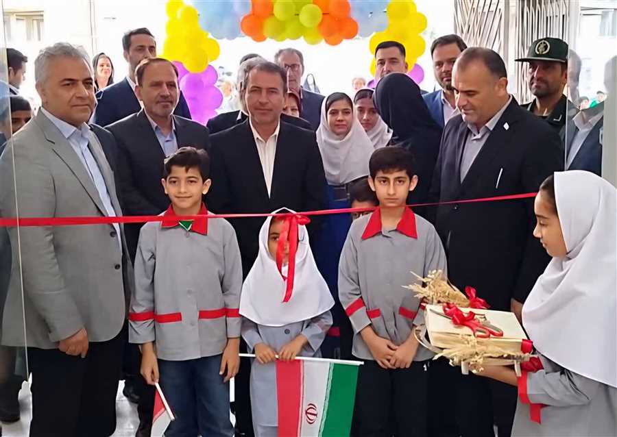 مدرسه ۶ کلاسه شهدای مدافع حرم بهشهر به بهره‌برداری رسید
