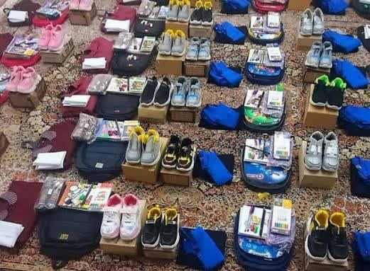 توزیع ۵۱۰ بسته مهر تحصیلی در بهشهر