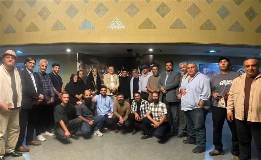 هنرمندان قائم‌شهری به دیدن "کوروش" رفتند