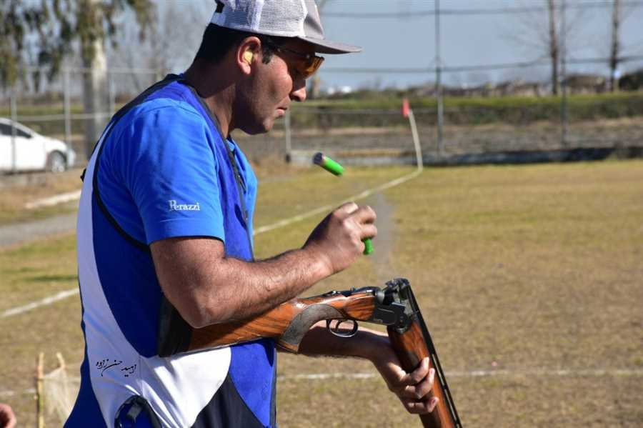 درخشش پدر و پسر مازندرانی در تیراندازی