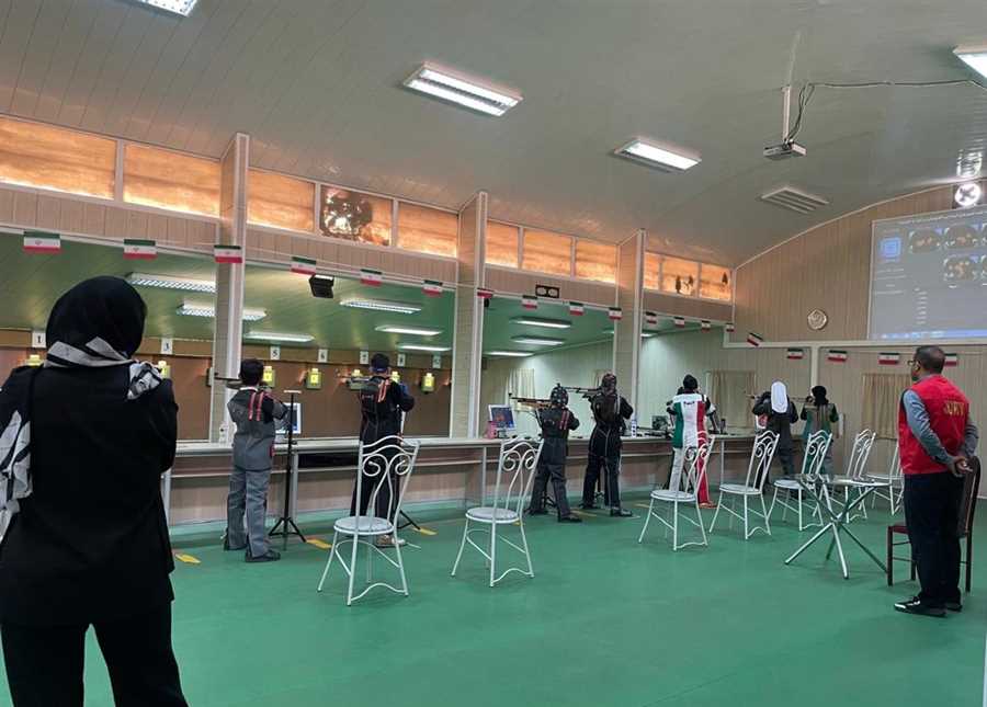 مشقِ تیراندازی در کویر