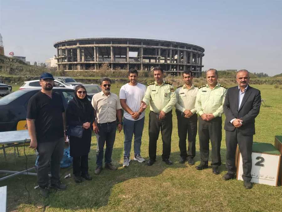 تکریم پلیس با تیراندازی