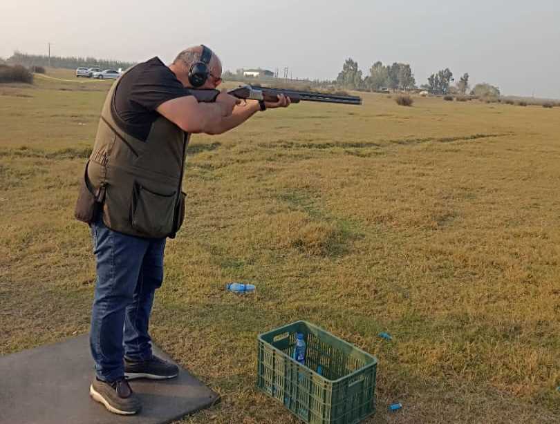 تیراندازی در غبار