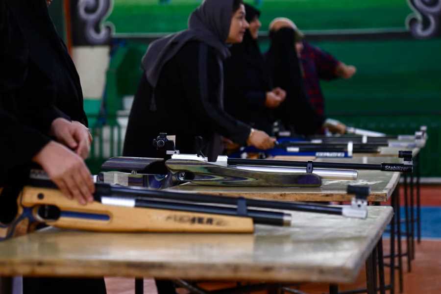 مشقِ تیر در روز ملی خلیج‌فارس