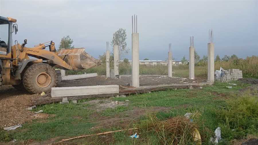 آزادسازی ۱۲ هزار مترمربع از اراضی متصرفی چمستان