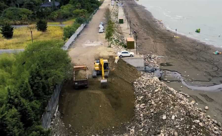 جاده ساحلی عباس‌آباد در دستور کار قرار گرفت