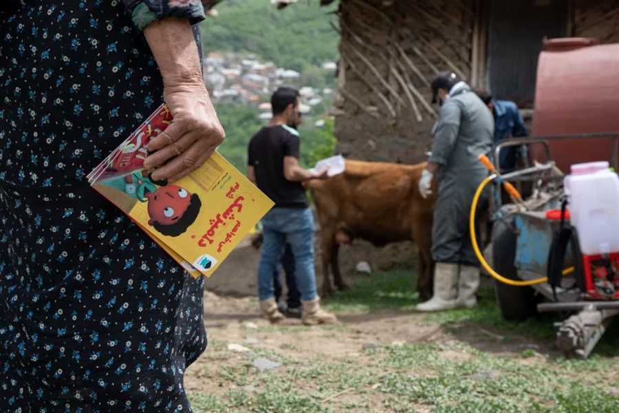 ۱۱ روستای "اشکورات" رامسر خدمات رایگان دامپزشکی دریافت کردند