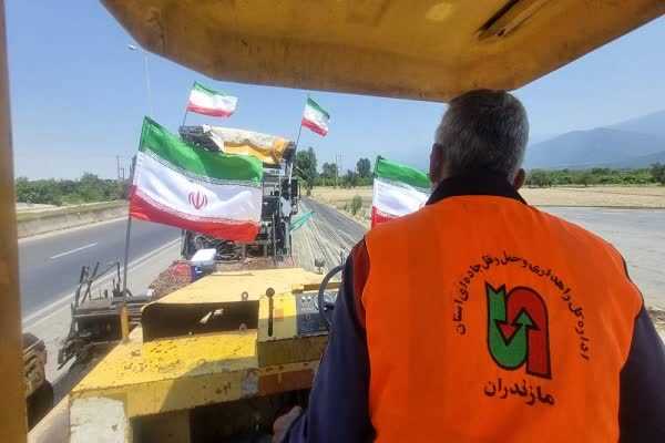 ۳۸۰ کیلومتر از راه‌های مازندران ترمیم شد