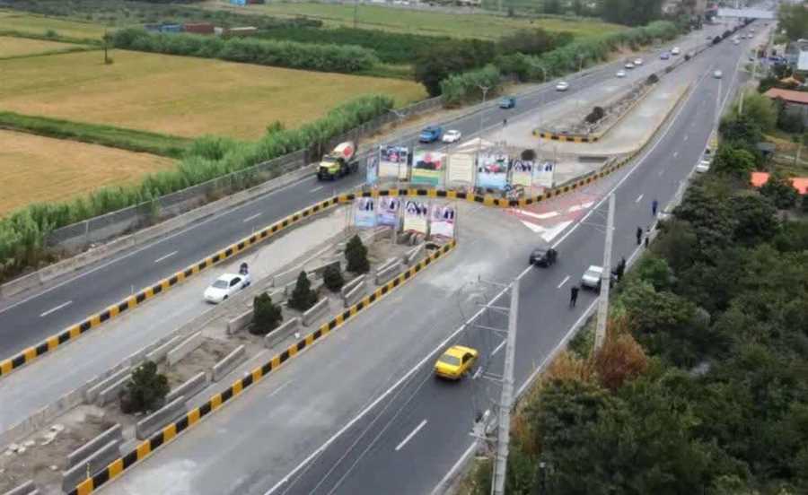  دو دوربرگردان به مازندران اضافه شد