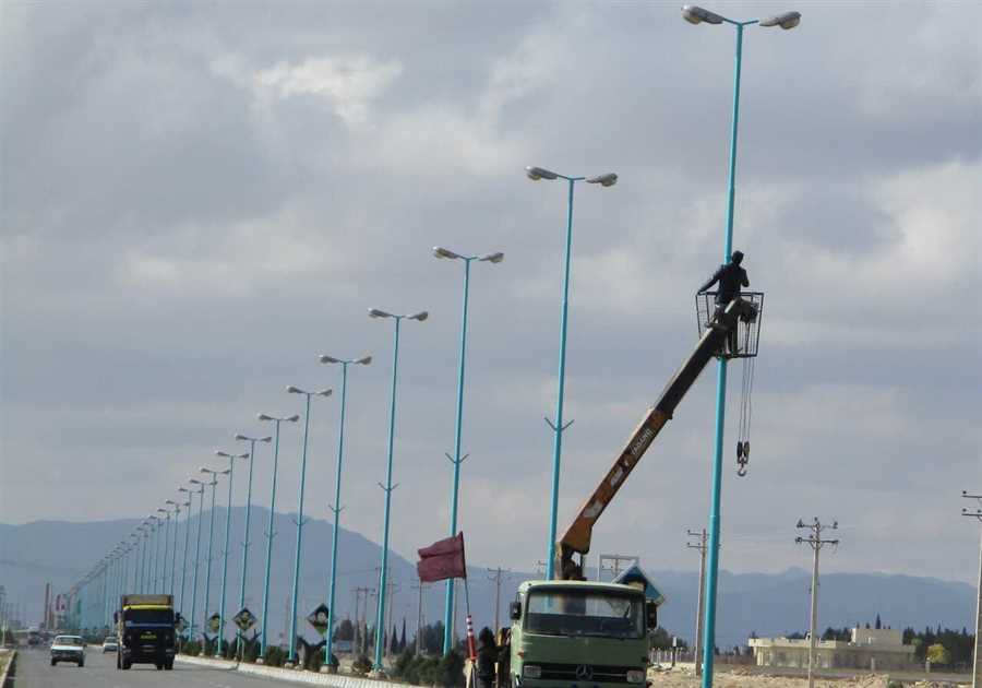 ۱۰ کیلومتر از راه های مازندران روشن شد