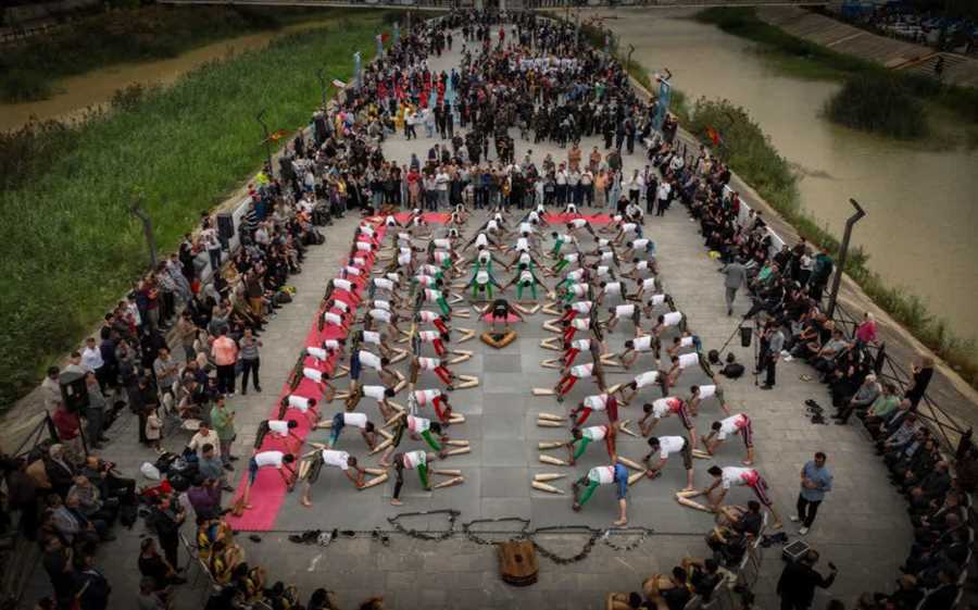 جهادگران فاطمی در ساری رزمایش اجرا کردند