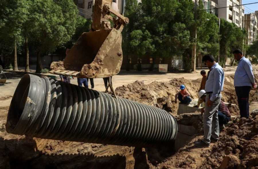 اجرای طرح فاضلاب در ۱۱ شهر مازندران