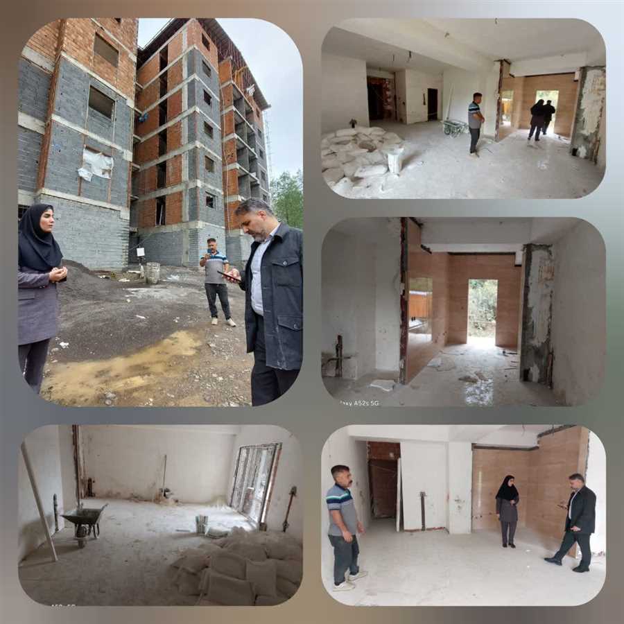 پروژه ۱۱۴ واحدی مسکن ملی چالوس چند گام تا افتتاح