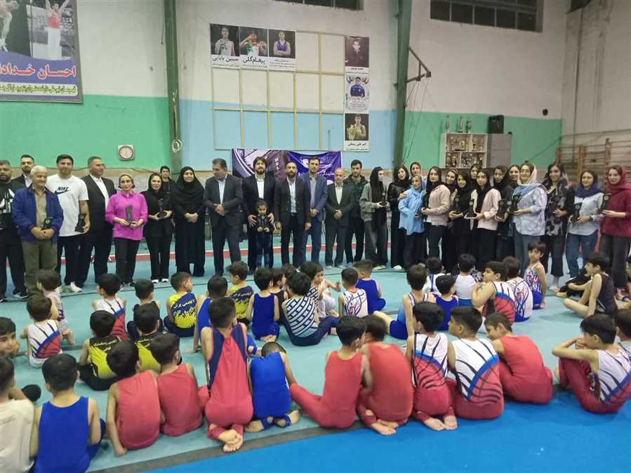 آزمون سطح‌بندی ژیمناستیک ساری برگزار شد