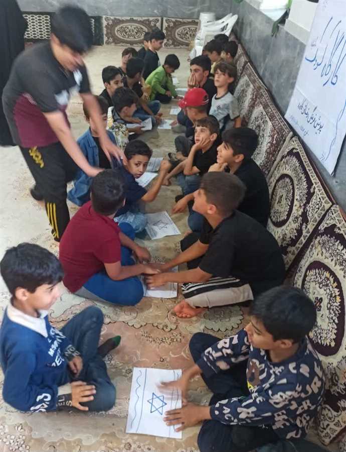 کودکان "کاورد"، ارادت‌شان را نقاشی کردند