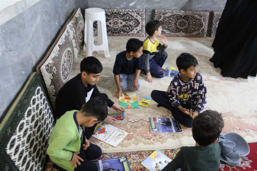 کودکان "کاورد"، ارادت‌شان را نقاشی کردند