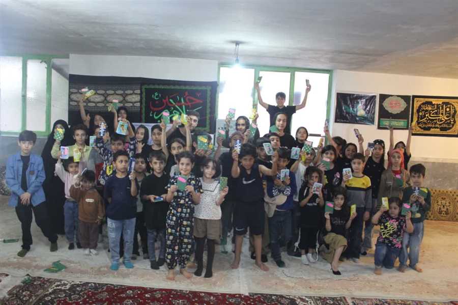 کودکان "کاورد"، ارادت‌شان را نقاشی کردند