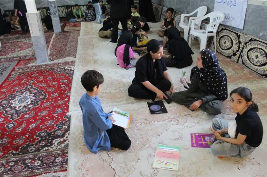 کودکان "کاورد"، ارادت‌شان را نقاشی کردند