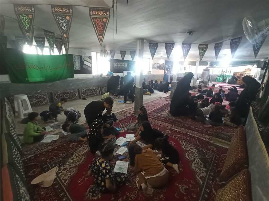 کودکان "کاورد"، ارادت‌شان را نقاشی کردند