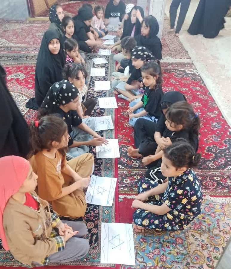 کودکان "کاورد"، ارادت‌شان را نقاشی کردند