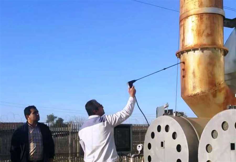 پایش زمستانه آلاینده‌ها در غرب مازندران