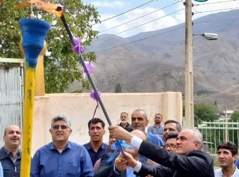 گاز به سرخ‌آباد و اوریم رودبار سوادکوه رسید